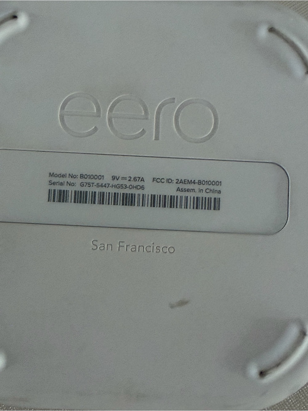 eero Pro 2nd Generation WiFi Router - Picture 2 of 2